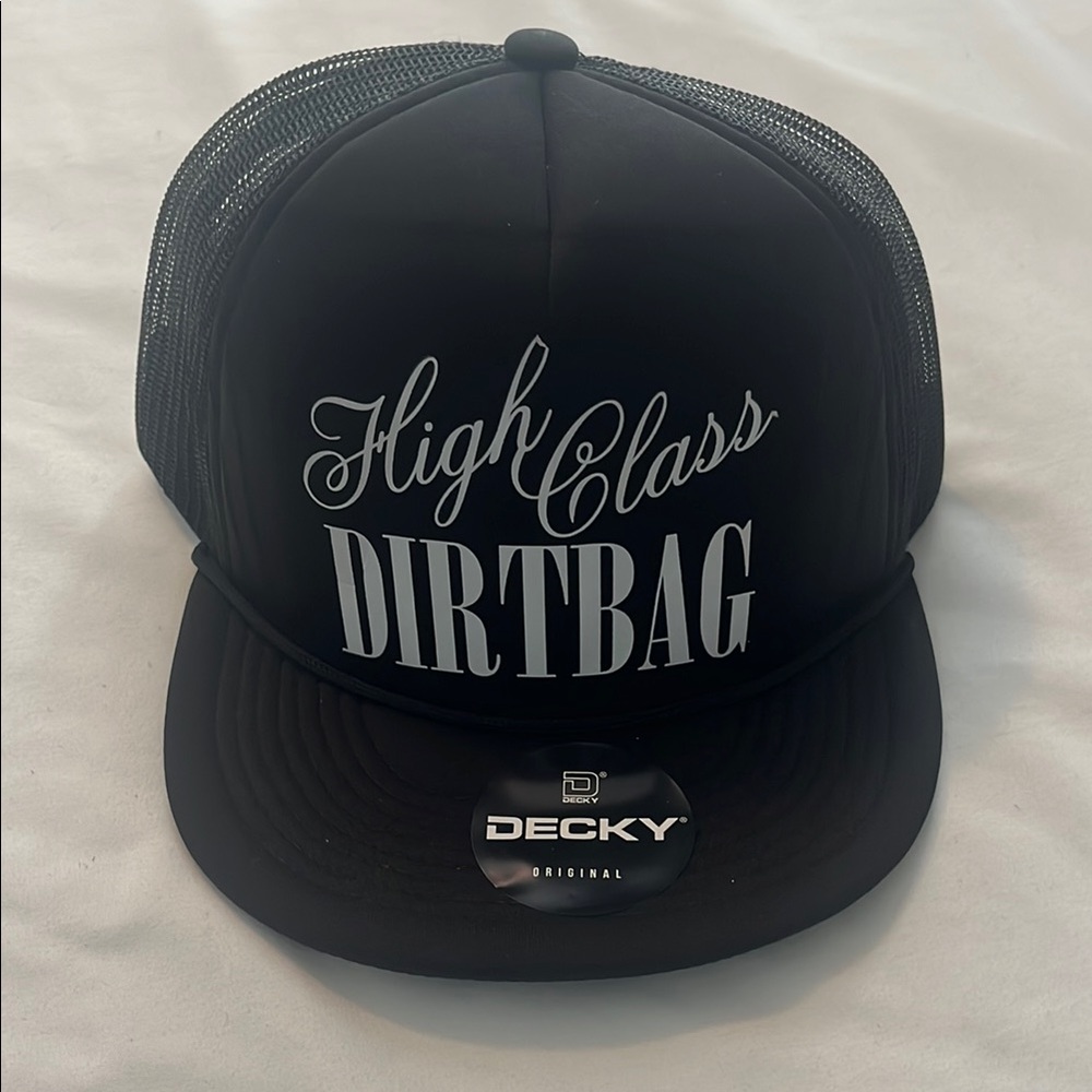 Black High Class Dirtbag Cap
